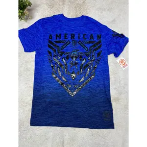 American Fighter Enlow  Short Sleeve Tee Blue