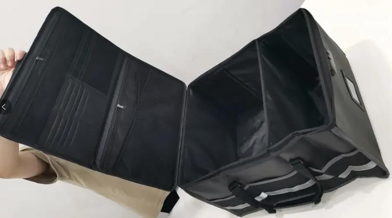 Portable Collapsible Storage Organizer Fireproof Document Case with Lock for Legal Files Home Office Letter Folders Compact & Versatile