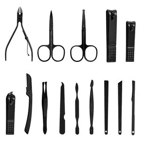 Portable Manicure & Pedicure Tool Set, Professional Nail Clipper Set with Storage Case, Nail Cutter Kit Wallet, Nail CareTool for Home & Travel, Body Care Products, Nail Supplies, Birthday Gift