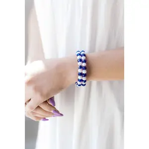 Blue Horizon Crystal Bracelet