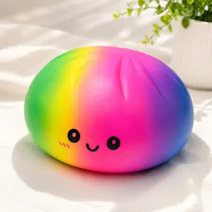 Extra Large Stress Relief Squishy Toy | 25cm Slow-Rise Dumpling Squishy | Super Soft & Comfortable, Anxiety Relief, Fun Fidget Gift