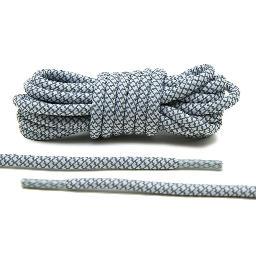 White 3M Reflective Rope Laces White 3M Reflective Rope Laces