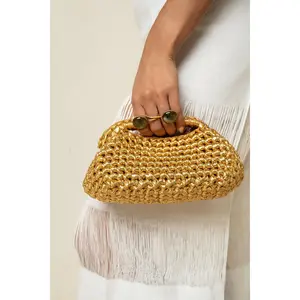 Luna Metallic Clutch | Mexico City