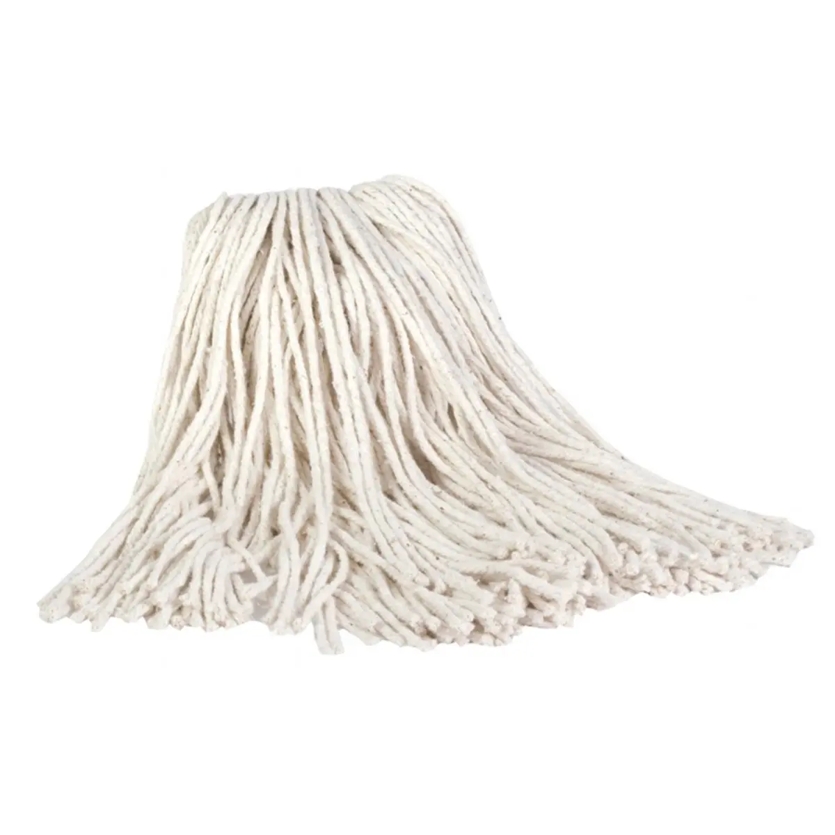 212 MAIN Disposable 20 oz Wet Mop Head - Clean Cotton-Yarn Green Strand, Commercial Mop Accessory for Home Care Supplies