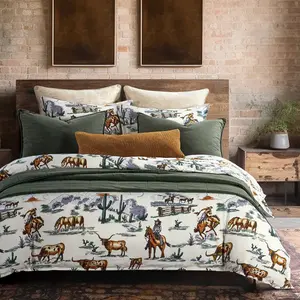 Ranch Life Reversible Bedding Set