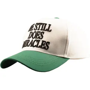 Two-Toned Embroidered Lettering Dad Hat Original Classic Vintage Low Profile Baseball Cap Adjustable Plain Snapback