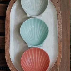 ceramic seashells