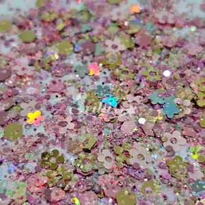 Blossom Glitter Mix - Flower Shape Glitter
