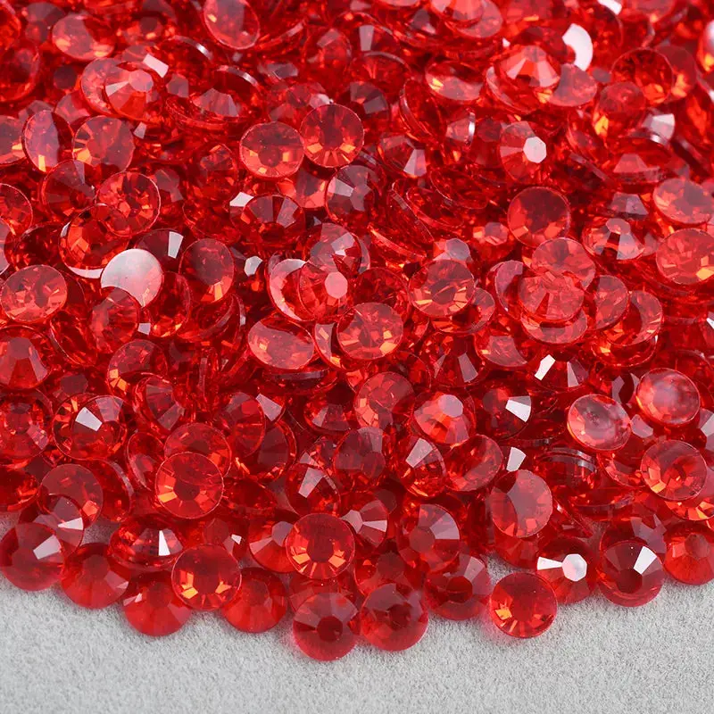 Clear Siam Resin Rhinestones Clear Siam Resin Rhinestones