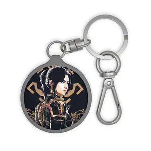 Caitlyn Arcane LOLKeyring Tag