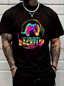 100% Cotton Parkour Runner Gift For Freerunning Jumping Backflip T-Shirt Women's Men's Graphic Tee Crew Neck summer vacation Tops