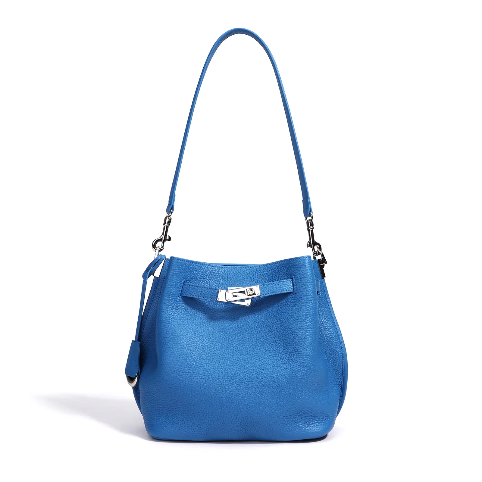 SADI Bag 2026 New Large Capacity Real Leather Bucket Bag Women Commuter Shoulder Crossbody Bag Tote Bag 30 CM summerwins