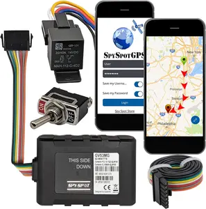 GPS Vehicle Tracker with 4G Hard Wire Kill Switch | Remotely Disable The Ignition from Any Location | Real-Time Locator and Tracking Device with US Coverage | Subscription Required