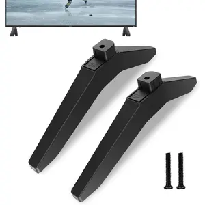 TV Legs for LG 43in TV UJ LJ Series, Compatible with LG TV Stand Replacement Base 43UJ6300 43UJ6300PUA 43UJ630T 43UJ635T 43LJ5500 43LJ550M 43LJ5550 43LJ5500UA with Screws