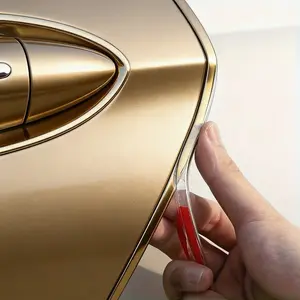 5m Car Door Bumper Strip, Invisible Transparent PVC Protection Tape, Body Opening Edge Guard, Anti-Scratch Collision Shield