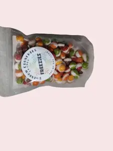 freeze dried Chamoy Crunchies - Spicy and Tangy Rainbow Candy Snack