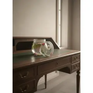 Clear Trinket Jar