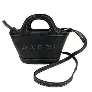 Pre-owned MARNI Canvas Shoulder Bags TROPICALIA MICRO 2way Shoulder Bag