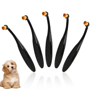 Pet Eye Cleaning Brush Grooming - Tear Stain & Eye Crust Remover, Strong Powder Grip & Easy to Use, Suitable for Dogs & Cats