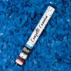 Blue Confetti Cannon Blue Confetti Cannon
