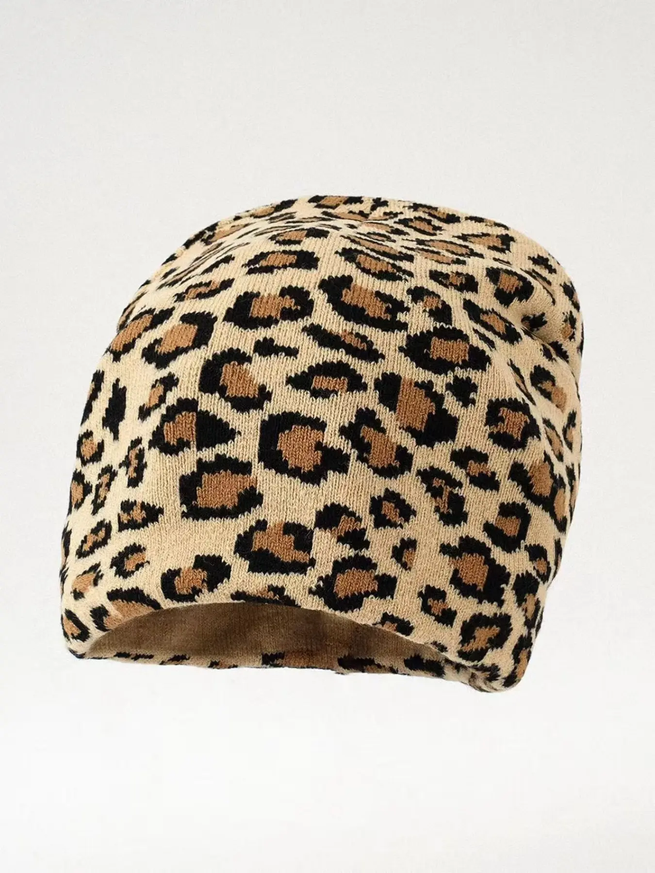 WARM WHITE ANIMAL PRINT BEANIE LeopardSide_1200x1200.jpg?v=  main image 3