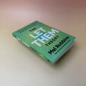 The Let Them Theory by Mel Robbins Notebook - Office Stationery for Personal Growth, Mindset Development Self-Help Use