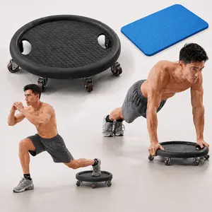 6‑Wheel Silent Ab Roller, Abdominal Exercise Equipment for Men & Women, Home Use Omni‑Directional Sliding Wheel for Core & Waist Workout