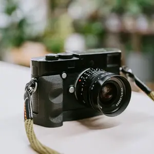 Grip for Leica M-240 Series Camera with AirTag integration - (Fits M-240, MP-240, MP-246)