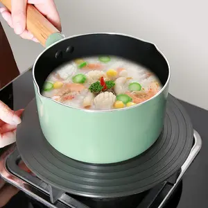 11 Inch Gas Stove Baking Pan, Aluminum Heat Diffuser Flame Protector, Round Rapid Defrosting Tray, Essential Cooking Kitchenware Accessory