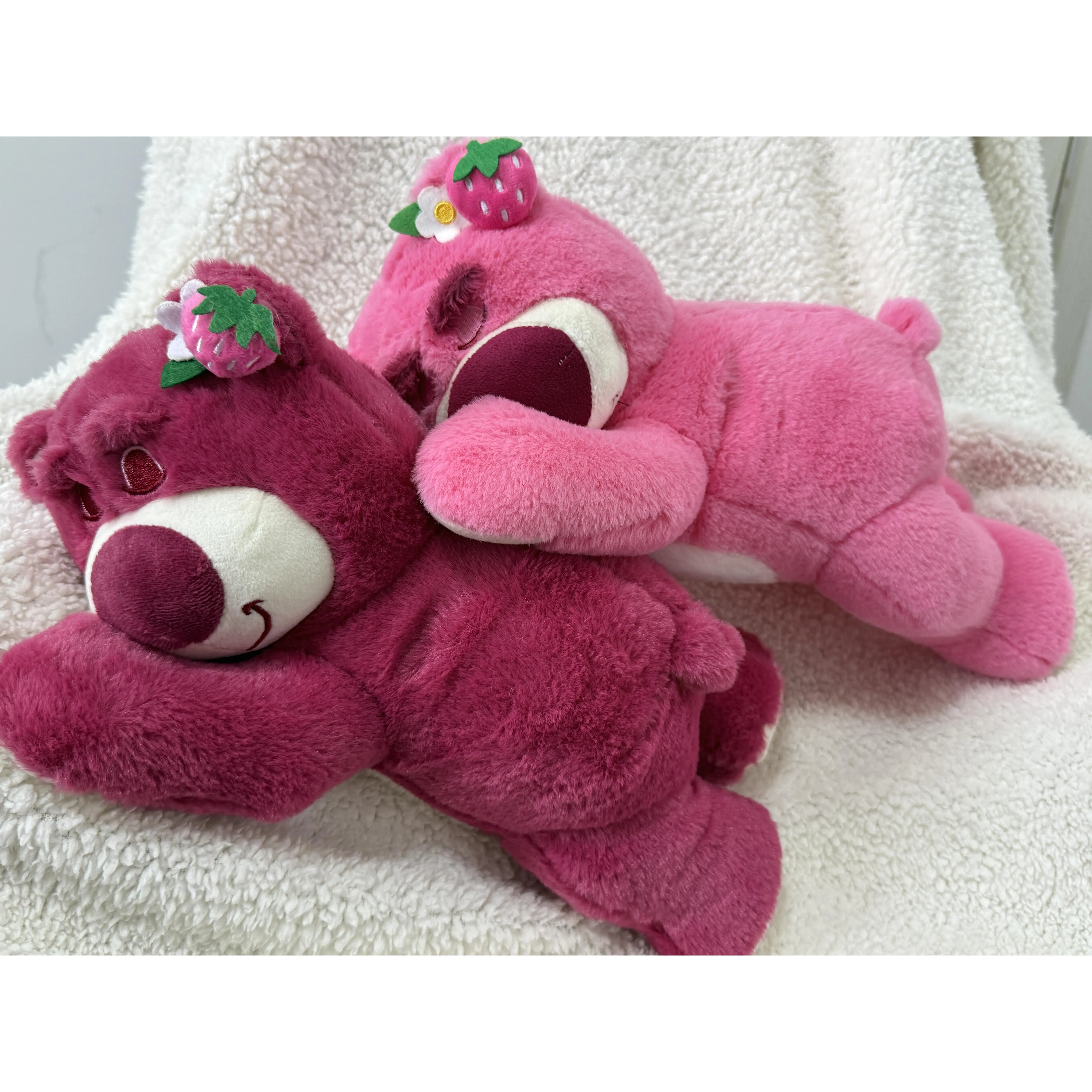 Meet Your New Sleep Buddy: This Strawberry Bear Plush is Perfect for Cozy Nights Meet Your New Sleep Buddy: This Strawberry Bear Plush is Perfect for Cozy Nights