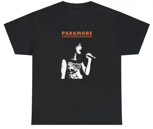 Paramore T Shirt Cool Punk Album Lyrics Merch Haylee Williams Concert Tour Tee
