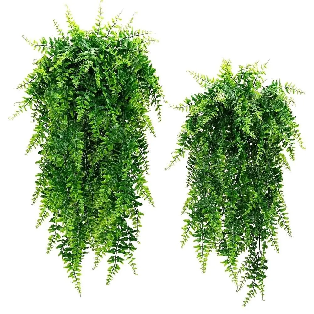 4 Piece UV Resistant Artificial Ivy Vine Leaf Wreath, Hanging Plant Vines for Wedding Wall Party Indoor Decoration