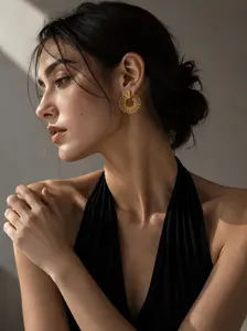 Golden Halo Earrings