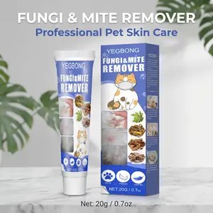 Yegbong Pet Mite Removal Cream for Dogs & Cats - Anti-Itch External Use Care with Chamomile & Sophora Flavescens - 20g - TikTok Shopspringglowup