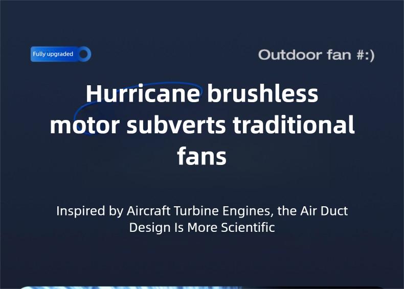 HOOYS USB Rechargeable Handheld Portable Fan, 199-Speed Adjustable, with Waist Clip, Flashlight & PowerDisplay, Personal Fan for Outdoor, Camping, Jobsite, Travel &Indoor Use