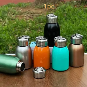 Portable Dual-Layer Vacuum Insulated Tumbler, Stainless Steel Thermos Bottle, Mini Design, Easy to Carry and Use, Model Xpd 102943