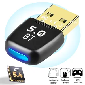USB Bluetooth Adapter Dongle for PC, Computer, Desktop & Laptop, Compatible with Windows 11/10/8.1/7 Only - Connects Bluetooth Headphones, Speakers, Keyboards, Mice