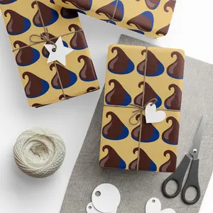 Classic Chocolate Chips Hershey Kisses Premium Eco-Friendly Decorative Gift Wrapping Paper