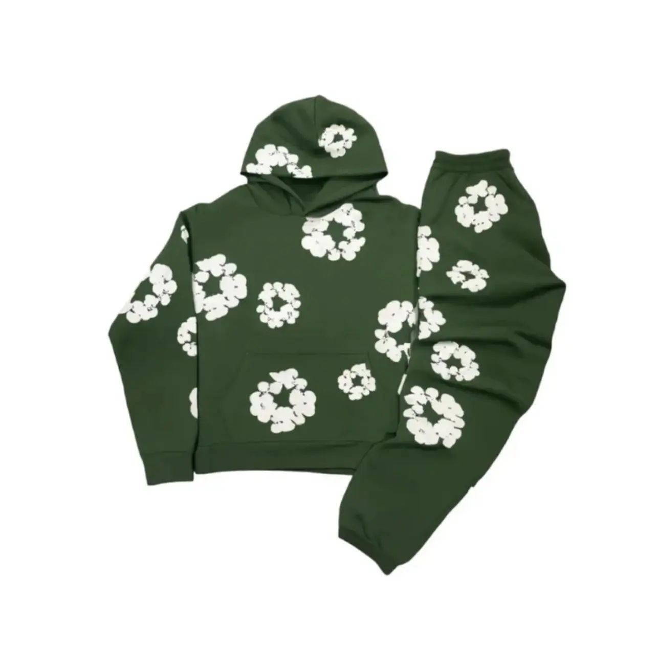 Flower Puff Hoodie
