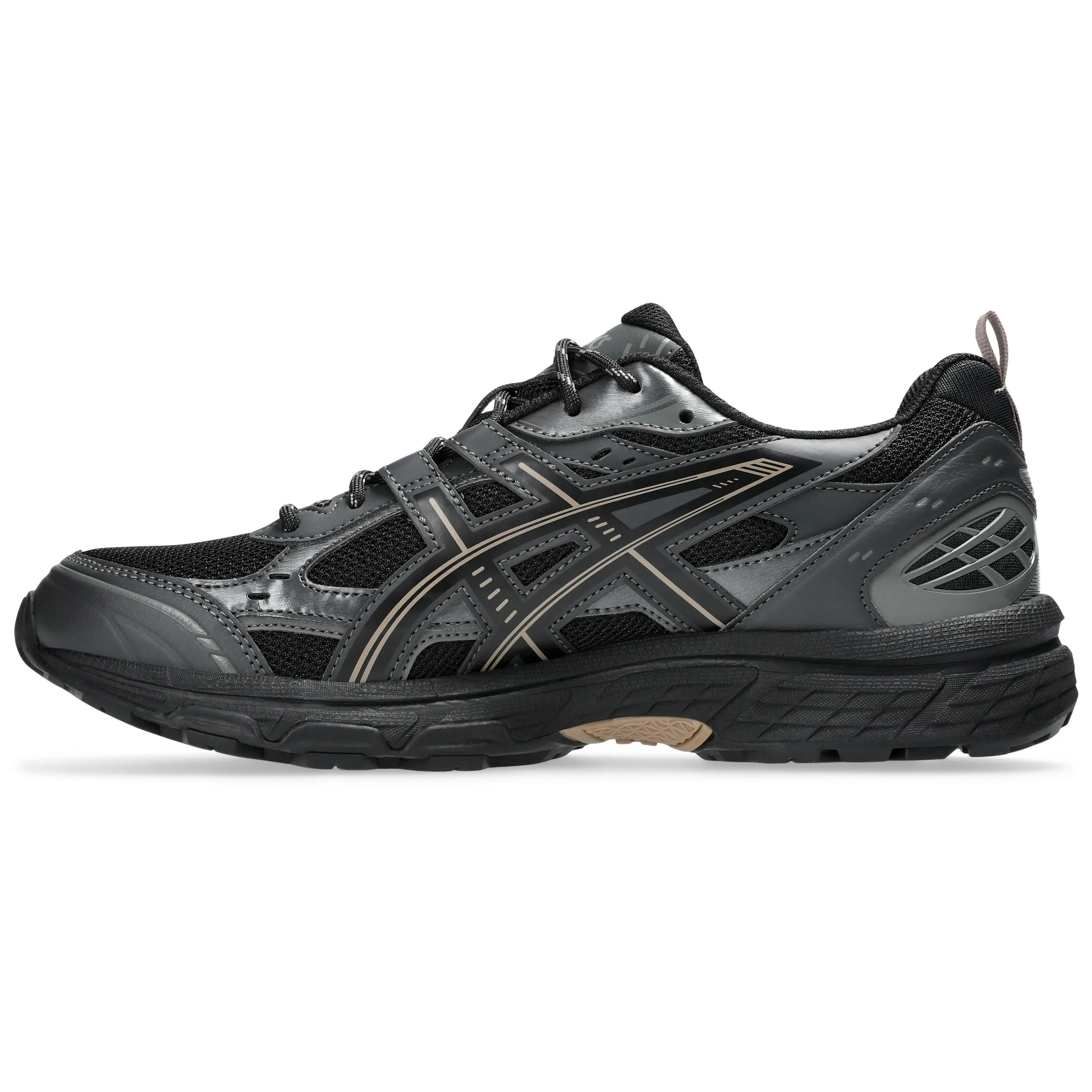 ASICS GEL Nunobiki Black Taupe Grey Stylish Comfortable Low Top Sneakers Unisex 1203A536-001
