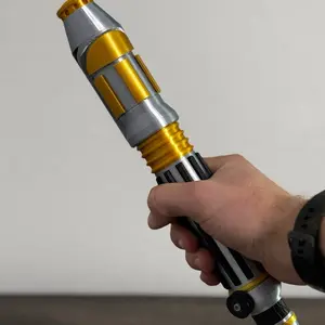 Master's Iconic Purple Saber 1:1 Replica Collectors Hilt Display Piece for Fans from a Galaxy Far Far Away