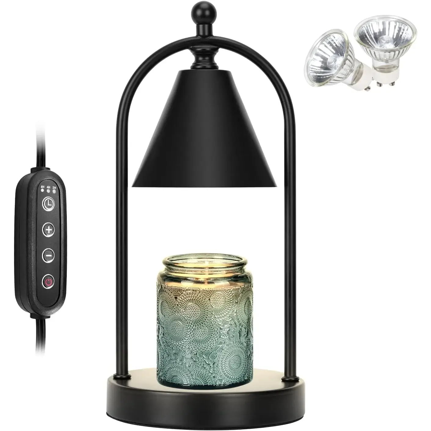 Soilsiu Home Decor Electric Candle Warmer Lamp, Black Guangzhou KEYJOY Intelligent Optoelectronic Technology Co.,