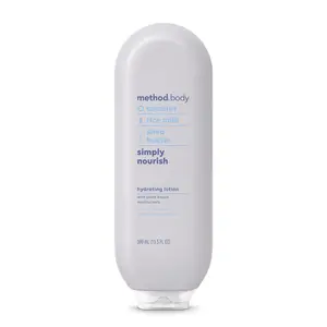 Method Daily Lotion, Simply Nourish, Plant-Based Moisturizer for 24 Hours of Hydration, 13.5 fl oz (Pack of 1)