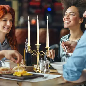 Candles, Set of 20 Unscented and Smokeless 10 Inch Taper Candles Long Burning, Paraffin Wax with Cotton Wicks for Burning Approxinately...