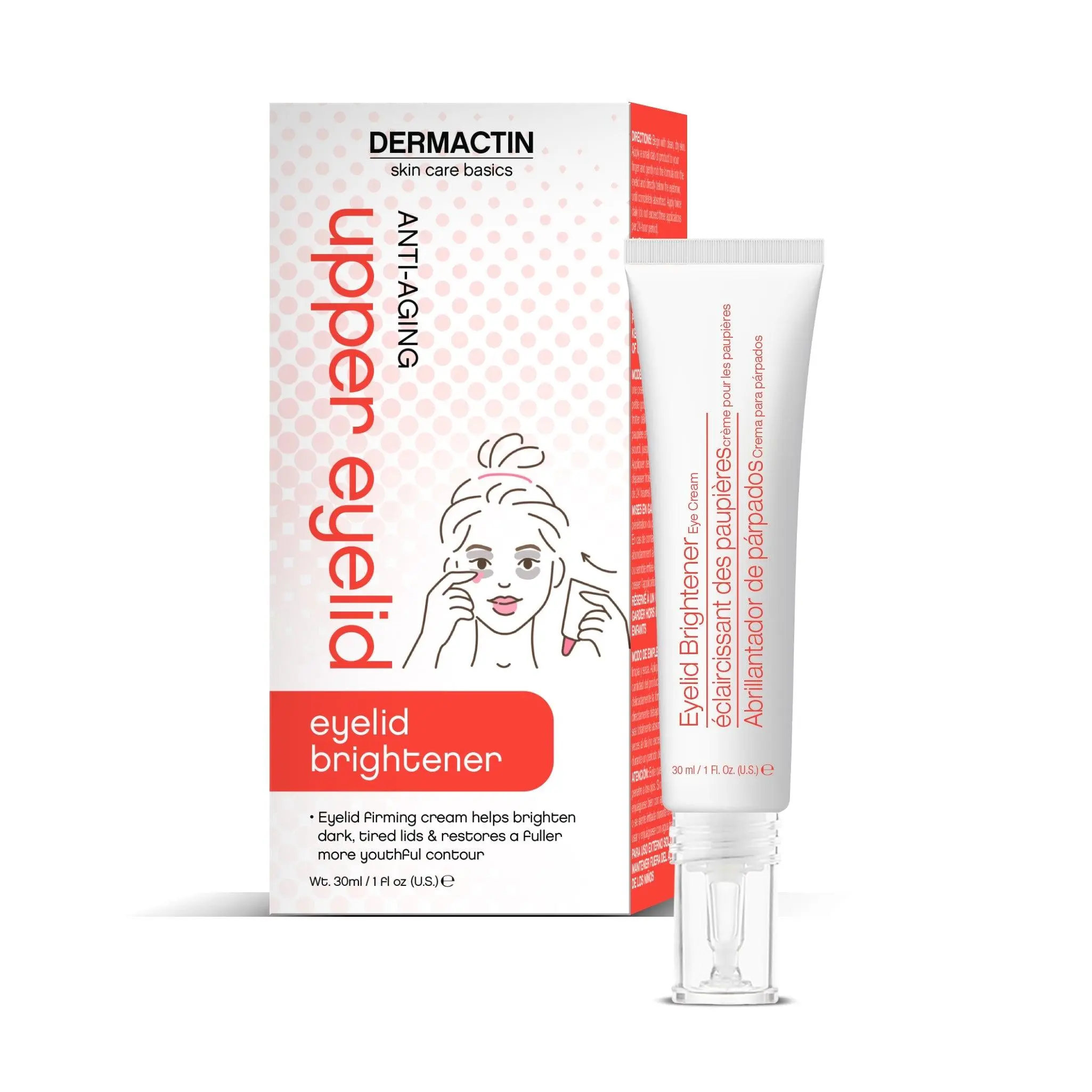 Dermactin Anti-Aging Upper Eyelid Cream 1 oz. Dermactin Anti-Aging Upper Eyelid Cream 1 oz.