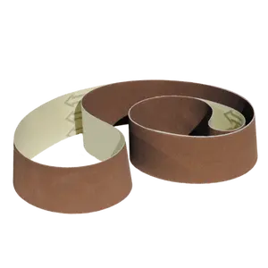 Maverick Abrasives | 9" x 138-3/4" Sanding Belts, 3 Pack - Edge & Bevel Sanding - Aluminum Oxide, Silicon Carbide, or Zirconia - Grits 24-400 - Wood, Metal, Composites - Wet/Dry