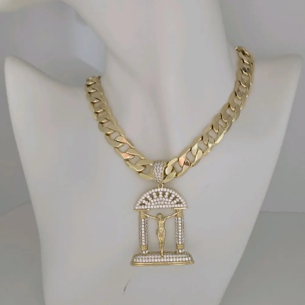 Gold-Plated Chain 226 with Dije 264  Elegant Design