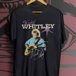 Keith Whitley T-Shirt Country Music Shirt Unisex Short Sleeve T-Shirt