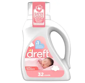 Dreft Stage 1 Newborn Baby Liquid Laundry Detergent, Gentle on Sensitive Skin, HE Compatible, 32 loads Dreft Stage 1 Newborn Baby Liquid Laundry Detergent, Gentle on Sensitive Skin, HE Compatible, 32 loads