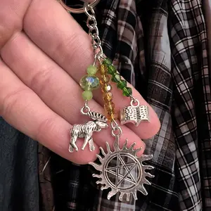 Sam Winchester “Moose” keychain/ car charm